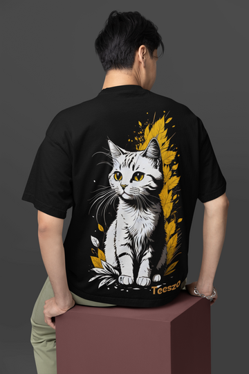 Surprised Cat Oversized Ultrasoft T-shirt