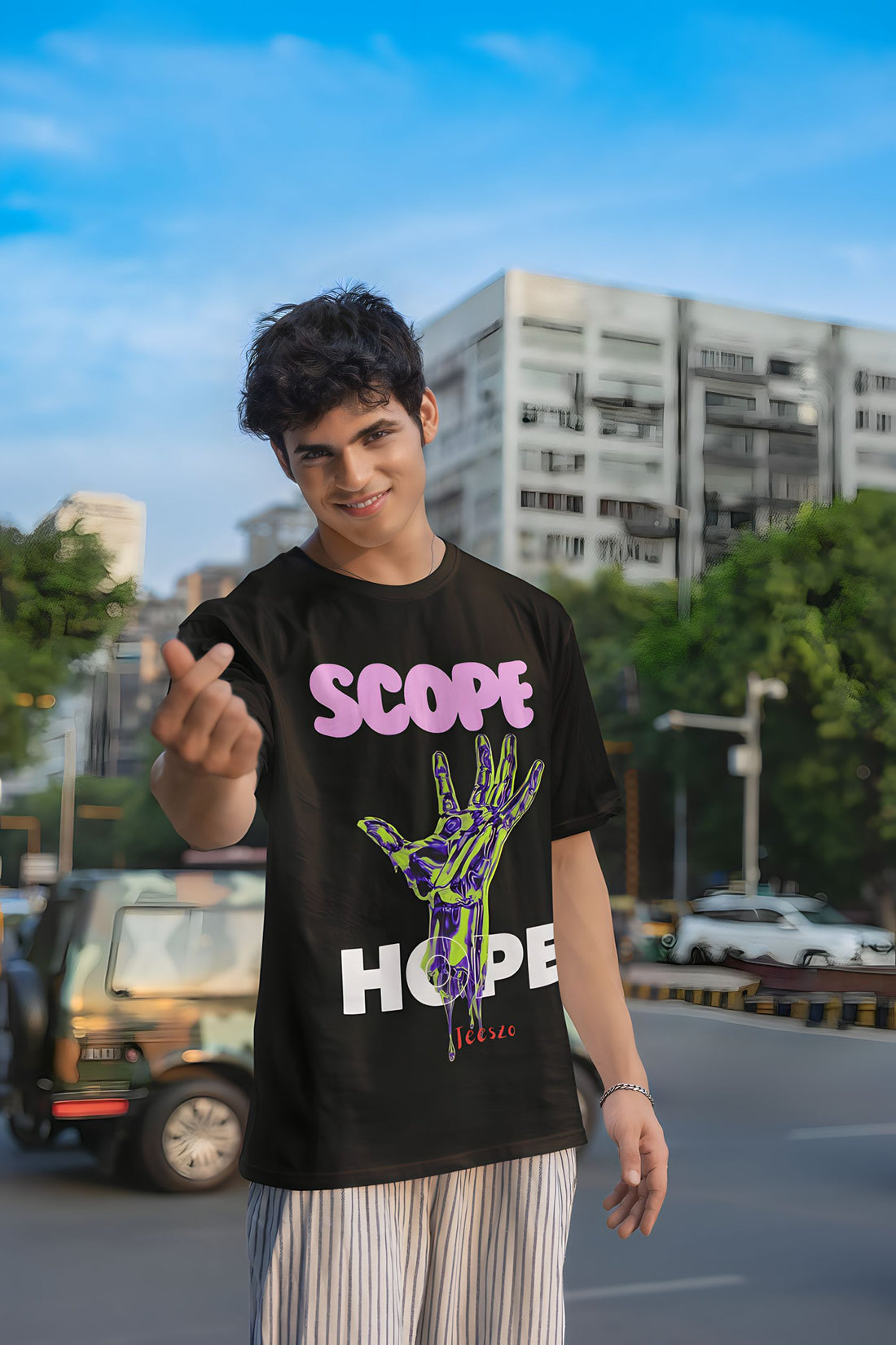 Hope And Scope Oversized Ultrasoft T-shirt